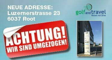 Neue Adresse Golf and Travel AG