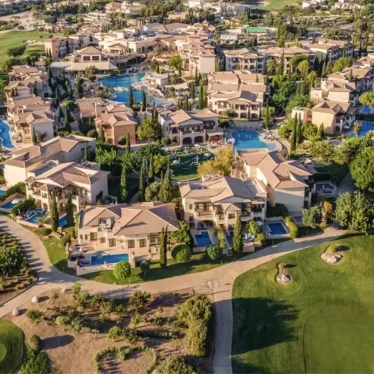 Aphrodite Hills Resort Aerial