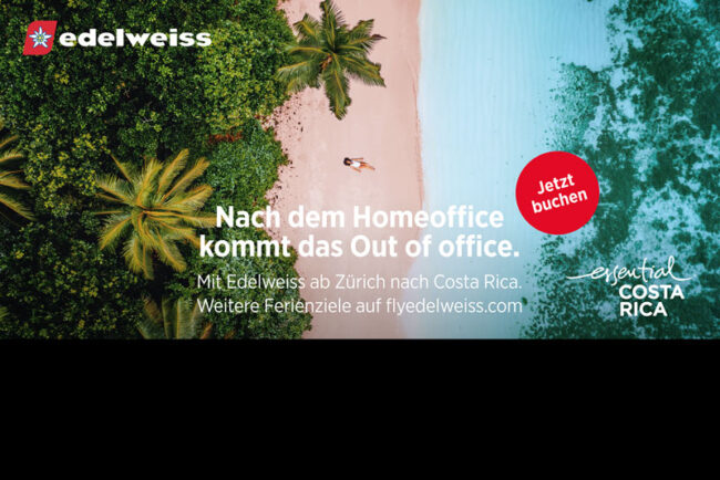 Costa Rica mit Edelweiss Air