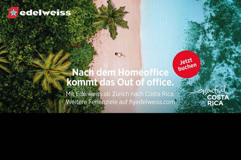 Costa Rica mit Edelweiss Air