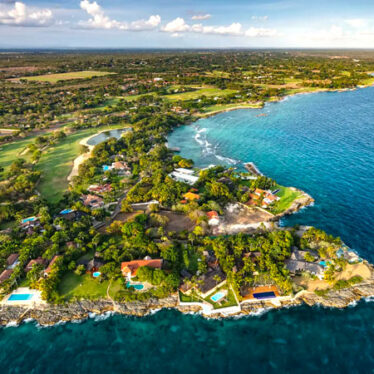 Casa de Campo La Romana Luftaufnahme - aerial shot