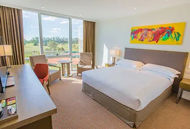 Hilton Hotel at Pilar Golf room