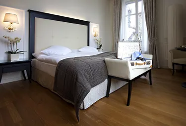 Hotel Château d'Ouchy chambre supérieure jardin