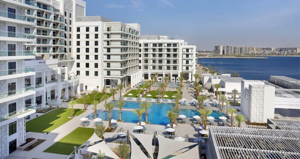 Hilton Yas Island Pool