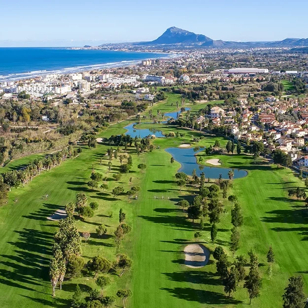 Oliva Nova Beach & Golf Aerial Golf Course