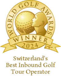 Switzerlands best inbound golf tour operator 2024 winner Switzerlands best inbound golf tour operator 2024 winner